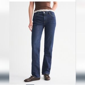 Abercrombie & Fitch mid rise 90s straight jeans